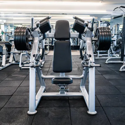 plate loaded press